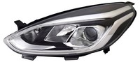 Scheinwerfer Links FüR Ford Fiesta 8 Ab 2017- H7 H1 LED LWR Stellmotor Halogen