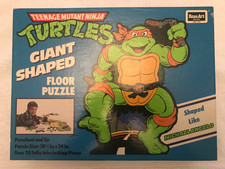 Vintage 1990 , TMNT Giant Puzzle, Brand New, Factory Sealed