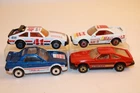Four (4) Vintage 1980's-1990's Matchbox / Hot Wheels Toyota MR-2 & SUPRA Cars