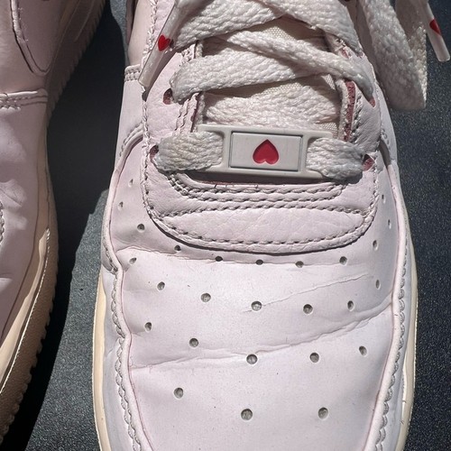 Nike Air Force 1 San Valentino rosa taglia 8 - Foto 4 di 9