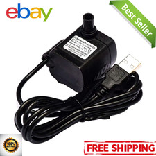 Small Submersible Water Pump for Solar Powered Fountains and Water Features