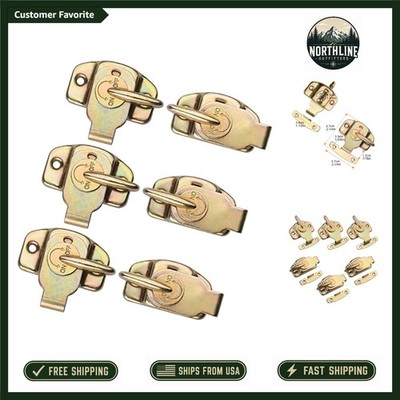 Quality 6-Pack Align-N-Lock Table Locks - Satin Finish, Secure Solutions