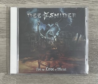 For the Love of Metal / DEE   SNIDER / Factory Sealed CD / NEU / OVP Sammlerstk