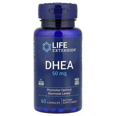 DHEA50 60 Kapseln- 50 MG by LIFE EXTENSION - Kostenlose Lieferung