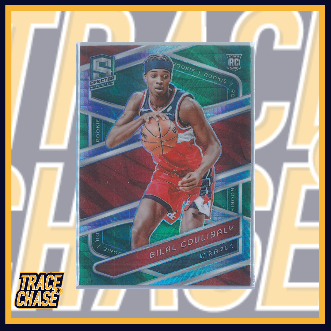 2023-24 Panini Spectra Basketball Bilal Coulibaly Green International /75 #169