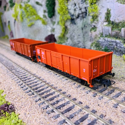 Coffret 2 pièces : Wagons de marchandises ouverts, CSD, Ep IV - ROCO 6600002 - H | Condition: Neuf