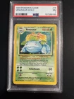 Base Set Venusaur Holo 15/102 PSA Grade 7 Vintage