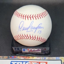 Dave Concepcion Autographed Rawlings ROMLB Baseball Signed Tristar COA