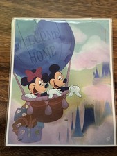 Disney Vacation Club Welcome Home Mickey Mouse & Minnie Mouse Poster Art Print