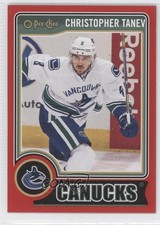2014 O-Pee-Chee Wrapper Redemption Red Border Chris Tanev Christopher #309 1p3