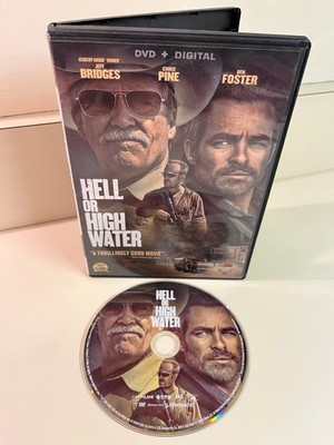 Hell or High Water DVD, 2016, Taylor Sheridan, Jeff Bridges, Chris Pine, Bonus