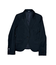 Express Black Suit Career Jacket Size 8 Work Blazer Tailored Business Wear