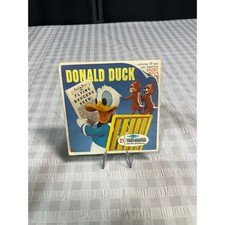 Vintage Sawyers View-Master Donald Duck 3 Reel Set B 525 with Storybook Disney