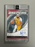 2023-24 Panini One and One Anthony Davis The Oneders Signatures Auto /49 Lakers