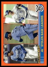 Jonathan Villar / Whit Merrifield / Mondesi 2021 Topps Big League #261 Orange