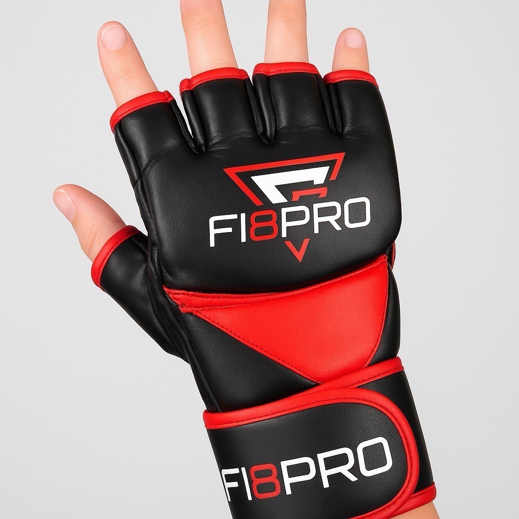 MMA Grappling Gloves Training Sparring Open Finger Bag Muay Thai Fight Gloves