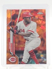 ARISTIDES AQUINO 2020 TOPPS CHROME ORANGE SAPPHIRE REFRACTOR ROOKIE /25 Q1887
