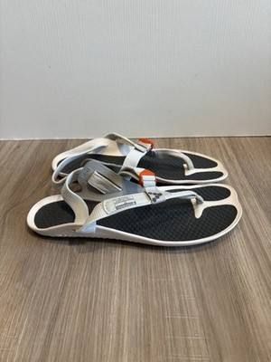 Vivobarefoot Total Eclipse White Sandals Woman s Size 10 EU 41 Adjustable