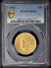 1914 $10 Indian Head PCGS MS62