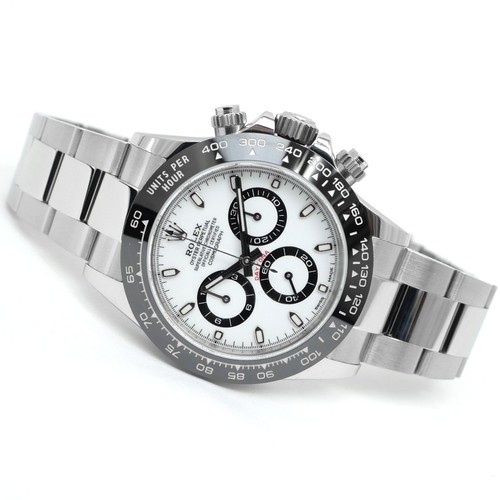 Rolex Daytona 116500LN 40mm SS White Dial Automatic Watch 2020 #UW052 - Foto 8 di 12