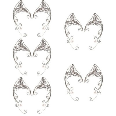  5 Pairs Ohrklemmen Für Frauen Klipp Ohrringe Ohrmanschetten Ohne Piercing