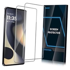 Screen Protector for 2 Pack HD Clear 9H Tempered Glass Motorola Edge 2024