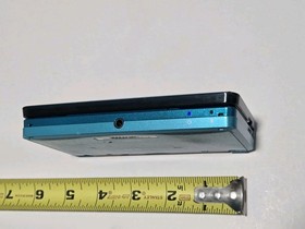 Nintendo 3DS Launch Ed. Handheld System Aqua Blue Teal, CTR-001 USA, Tested READ