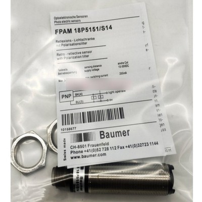 1PC NEW FOR Baumer Electric FPAM 18P5151/S14 Proximity Switch Sensor #md