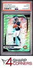 2024 PANINI PRIZM NEON GREEN PULSAR PRIZM #301 CALEB WILLIAMS RC BEARS PSA 10