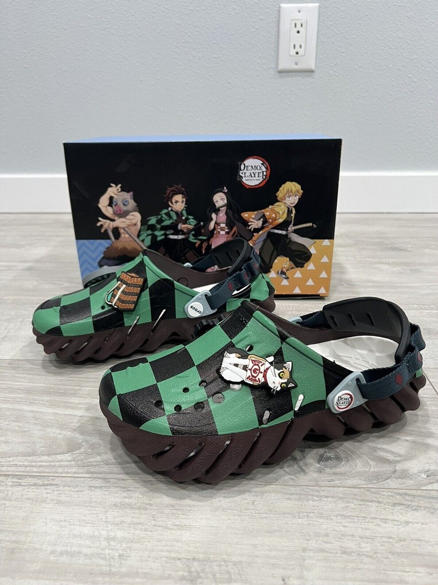 Demon Slayer X Crocs Tanjiro Echo Men's Multi Size Clog Anime NEW