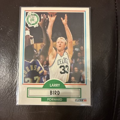 1990 Fleer LARRY BIRD Boston Celtics Basketball #8