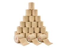 24 Pack 2in x5yd Self Adhesive Cohesive Bandage Athletic Vet Wrap