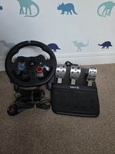 logitech g29 racing steering wheel and pedals for playstation 3 and 4