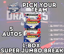 MINNESOTA TWINS 2025 Bowman Draft Super Jumbo 1-Box Break #10