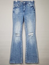 Anthropologie Pilcro Women  s Jeans 26 The Icon Flare Denim Boho Boot Cut