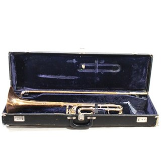 Vintage C.G. Conn 88H F Attachment Trombone (Parts/Repair Lot)