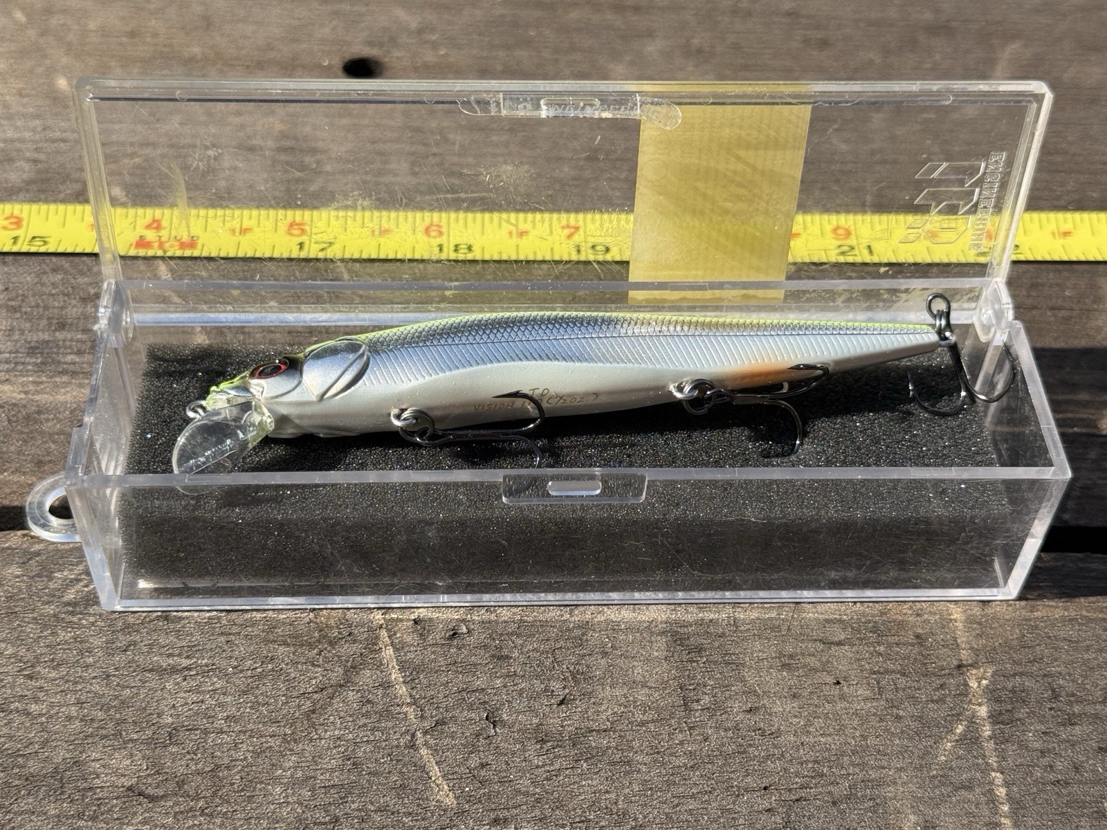 SUPER TUFF FIND “2002”Megabass ITO VISION ONETEN 110  SHAD color NOS UNKNOWN- - Image 11