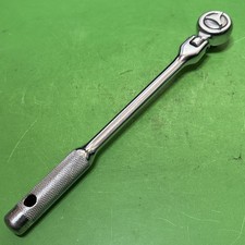 Rare Vintage Indestro Super Usa 38 Drive Flex Head Reversible Ratchet Mpn 2736