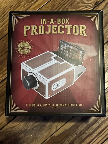 The Original Fun Workshop Phone Projector In A Box Portable Home Cinema - Picture 1 of 4