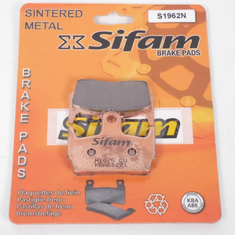 Plaquette de frein Sifam neuve haute durabilité pour moto Beta 125