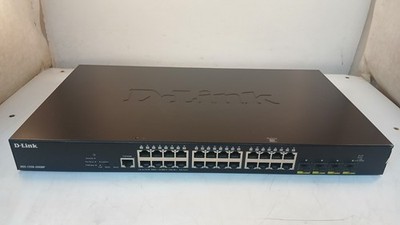 D-Link DGS-1250-28XMP 24-Port Gigabit PoE Switch *WORKING* *RESET* *READ*