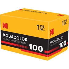 Kodak Kodacolor 100 Color Negative Film (35mm Roll Film, 36 Exposures) #49296