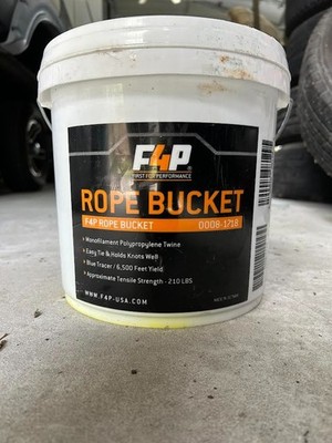 6500' Foot Electrical Fish Tape Pull String in Bucket-F4P 210lb Tensile ...
