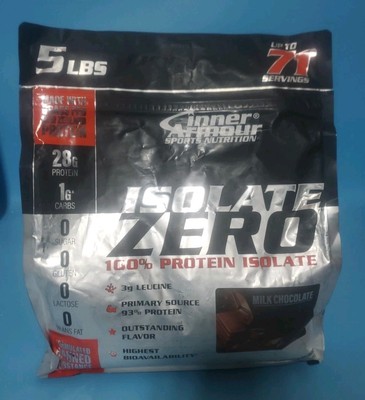 Inner Armor Isolate Zero Grass-fed  Protein 5lbs Chocolate Exp 5/2027