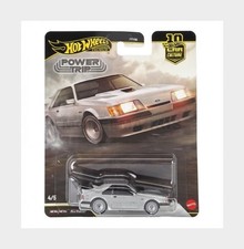 MATTEL HOT WHEELS FPY86-976R-JKF31 FORD USA - MUSTANG SVO COUPE 1984 - SILVER -
