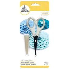EK Success Tools SMALL PRECISION SCISSORS 5" Non-Stick Blades w/ Cover MSRP $13