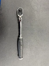 Snap-On DARK TITANIUM 1/4" Drive Soft Grip Long Flex Head Ratchet THLF72DT