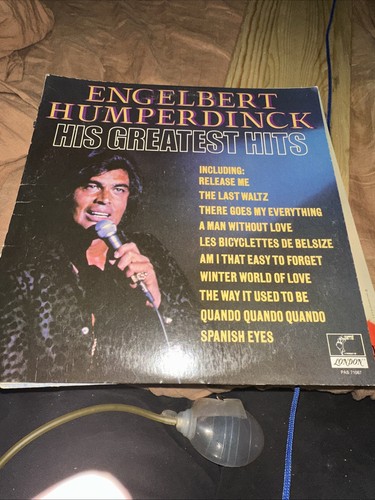 Engelbert Humperdinck His Greatest Hits Parrot Stereo 12" Vinyl LP