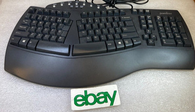 Perixx Periboard-512 Ergonomic Split Keyboard - Natural Ergonomic Design - Black