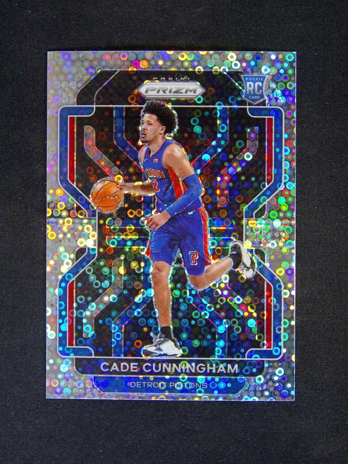 2021-22 Panini Prizm Cade Cunningham #282 RC Rookie Fast Break Silver